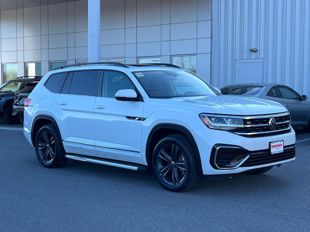 used 2021 Volkswagen Atlas car, priced at $24,443