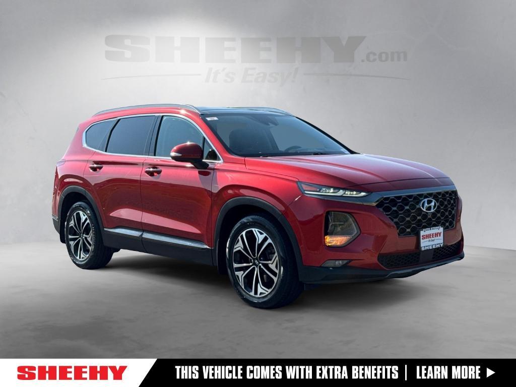 used 2020 Hyundai Santa Fe car, priced at $17,883