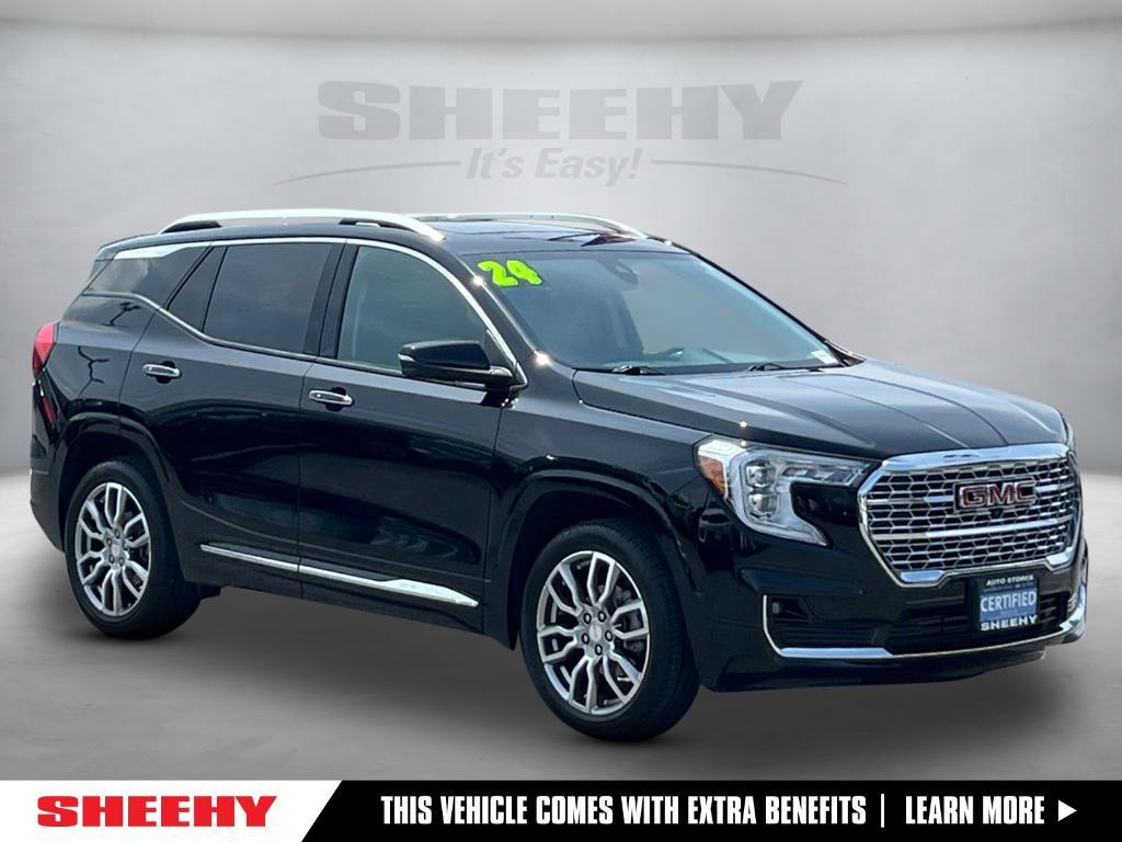 used 2024 GMC Terrain car, priced at $35,077