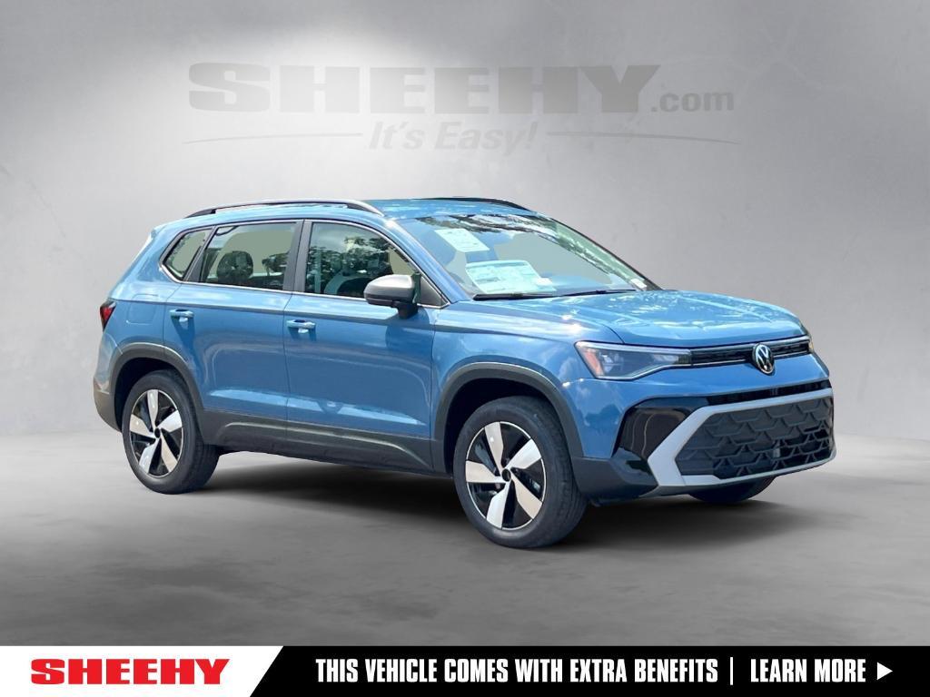 new 2025 Volkswagen Taos car, priced at $27,495
