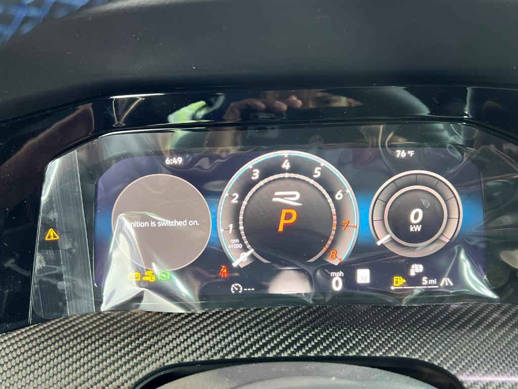 new 2025 Volkswagen Golf R car, priced at $53,821