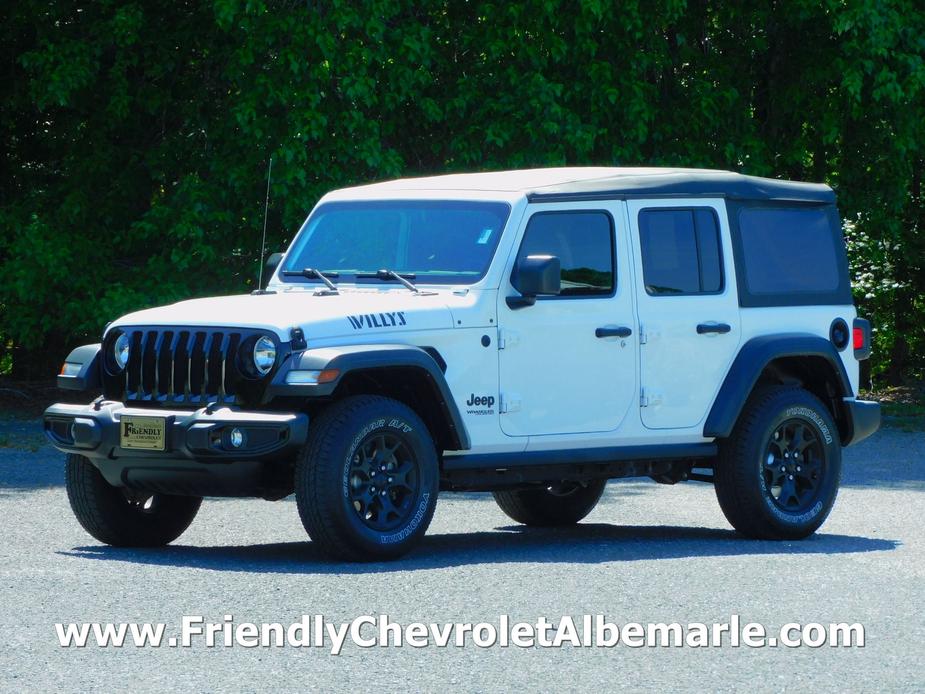 used 2021 Jeep Wrangler car, priced at $33,987
