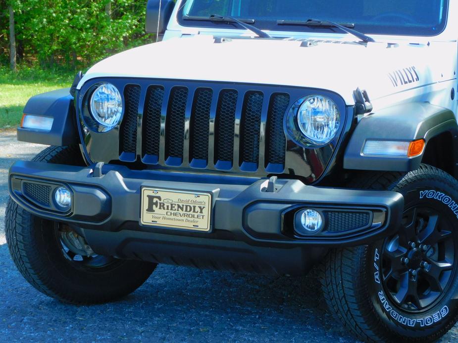 used 2021 Jeep Wrangler car, priced at $34,987