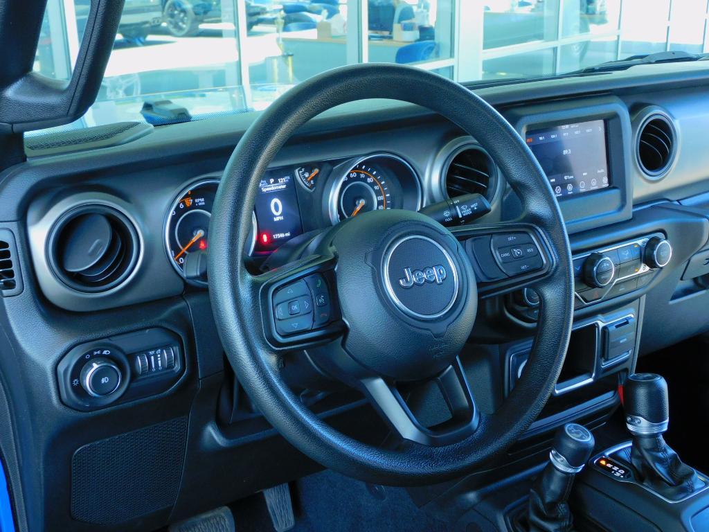 used 2022 Jeep Wrangler car, priced at $29,987