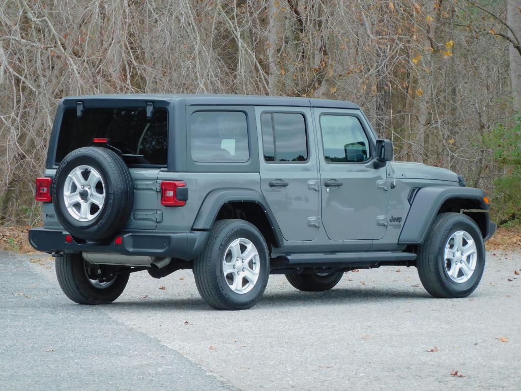 used 2021 Jeep Wrangler Unlimited car, priced at $32,987