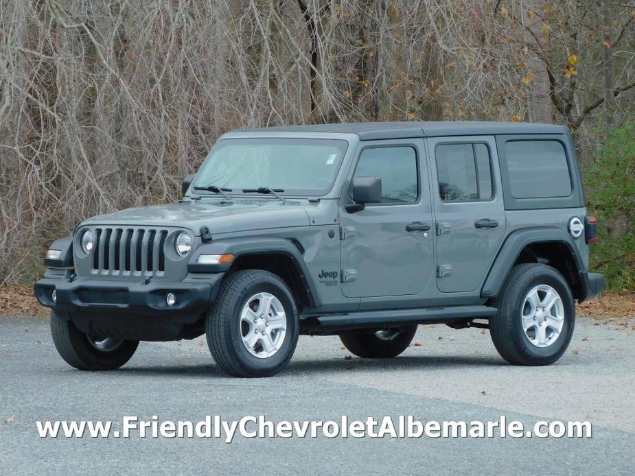 used 2021 Jeep Wrangler Unlimited car, priced at $32,987