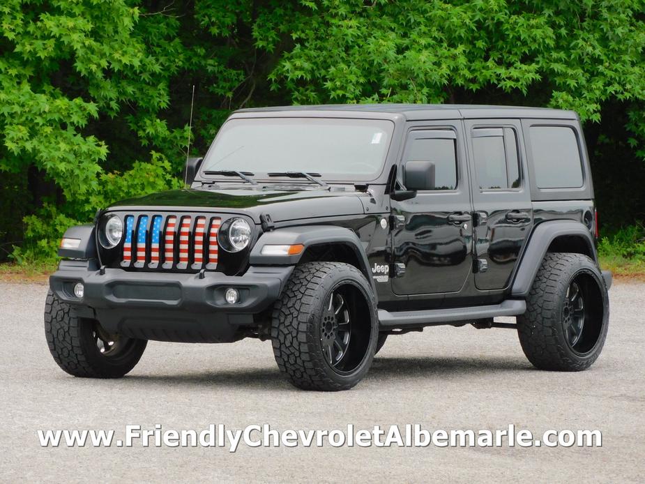 used 2020 Jeep Wrangler Unlimited car, priced at $29,987