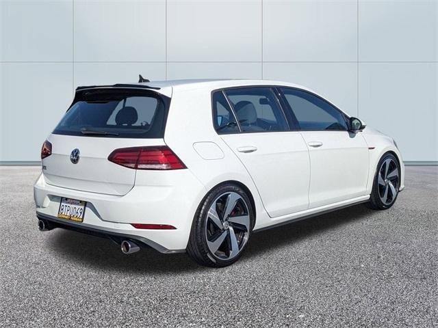 used 2020 Volkswagen Golf GTI car, priced at $21,366