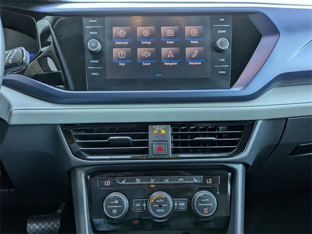 used 2024 Volkswagen Taos car, priced at $20,181