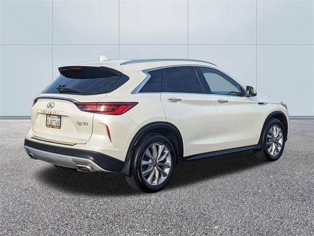 used 2022 INFINITI QX50 car, priced at $29,400