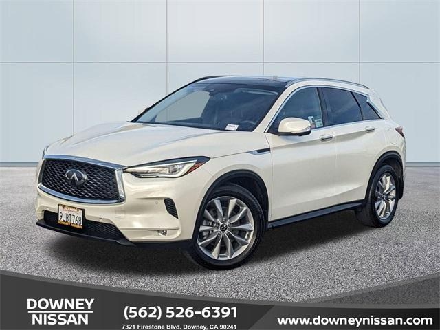 used 2022 INFINITI QX50 car, priced at $29,400