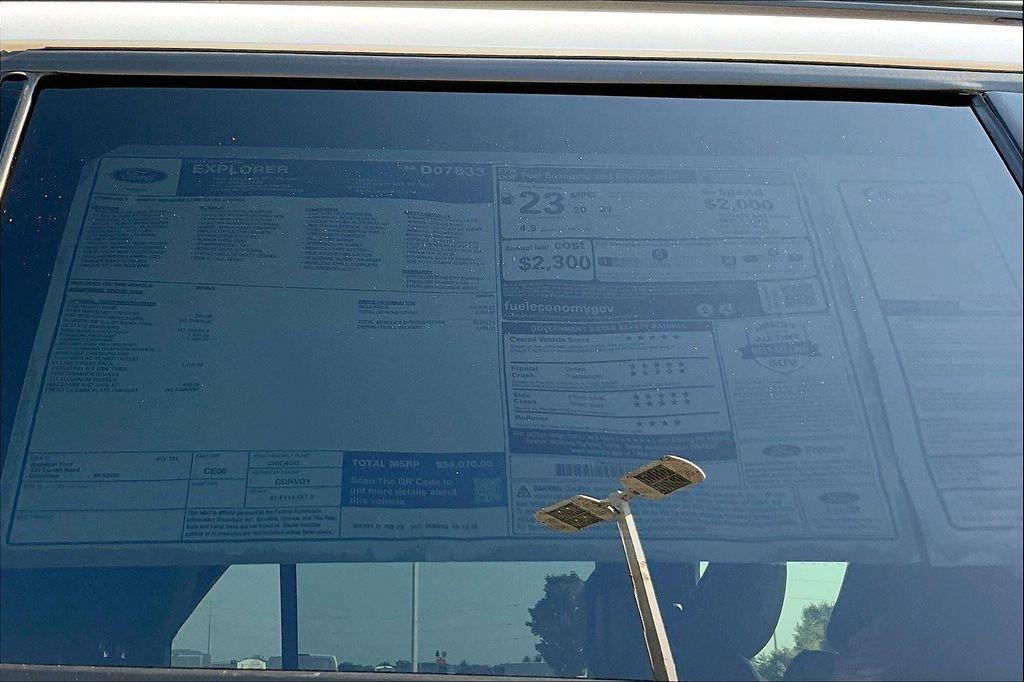new 2025 Ford Explorer car, priced at $52,570