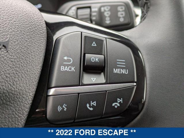 used 2022 Ford Escape car, priced at $20,544