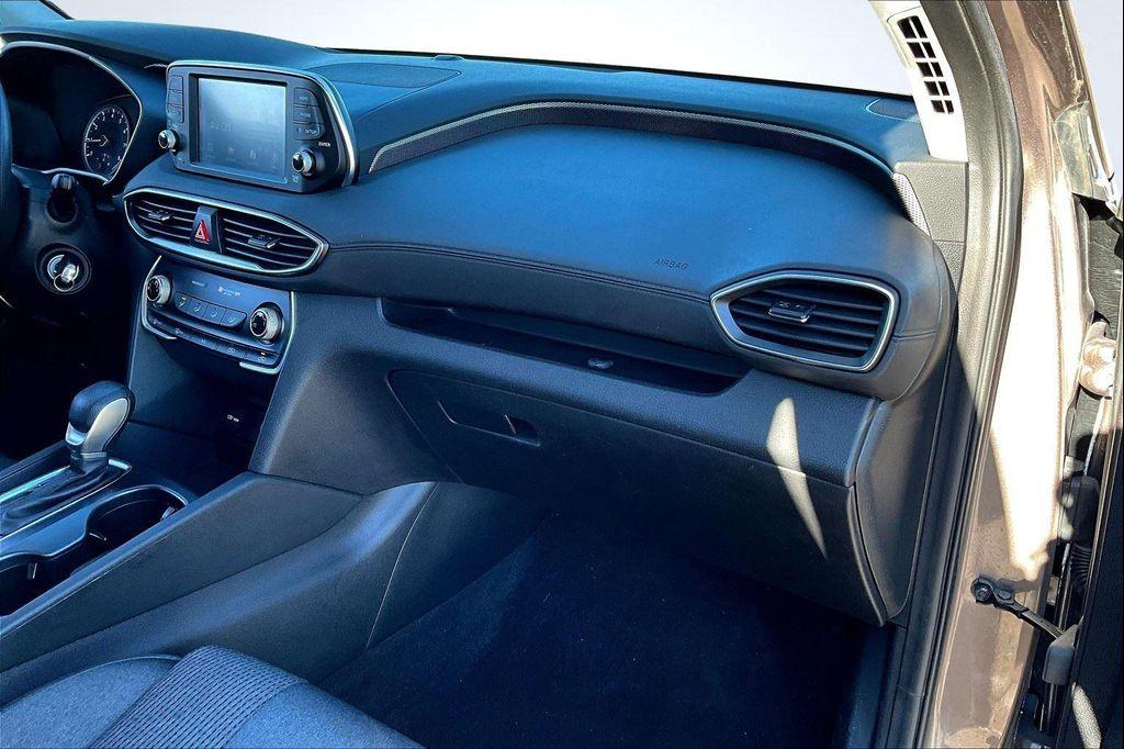 used 2019 Hyundai Santa Fe car, priced at $12,600