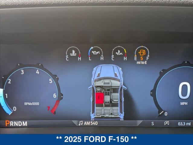 new 2025 Ford F-150 car, priced at $58,133