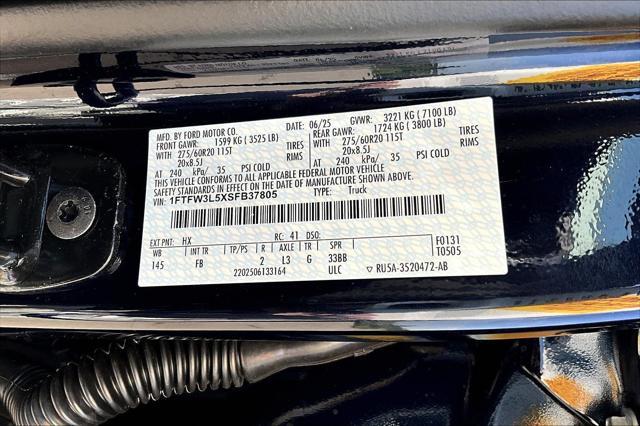 new 2025 Ford F-150 car, priced at $59,657