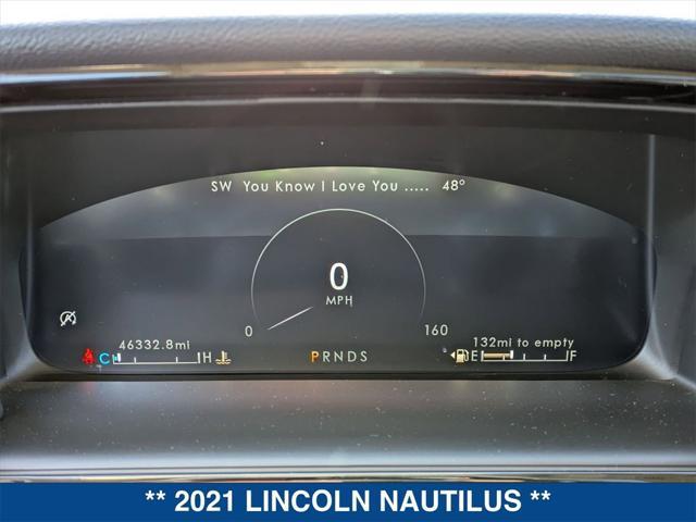 used 2021 Lincoln Nautilus car, priced at $30,000