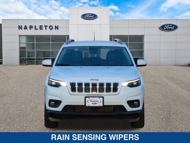 used 2021 Jeep Cherokee car, priced at $23,750