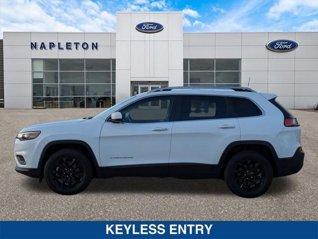 used 2021 Jeep Cherokee car, priced at $23,750