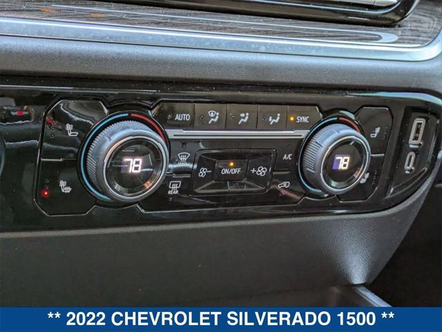 used 2022 Chevrolet Silverado 1500 car, priced at $43,500