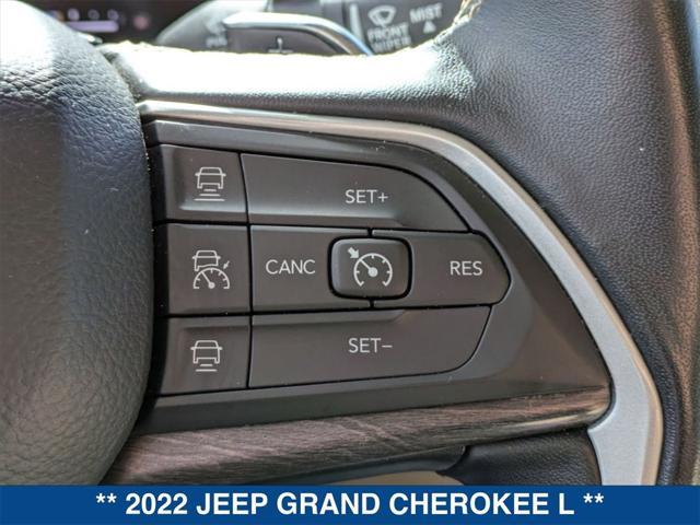 used 2022 Jeep Grand Cherokee L car, priced at $30,788