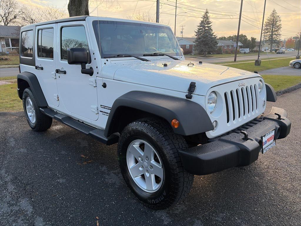 used 2016 Jeep Wrangler Unlimited car, priced at $16,600