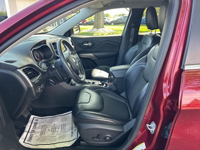used 2019 Jeep Cherokee car, priced at $15,800