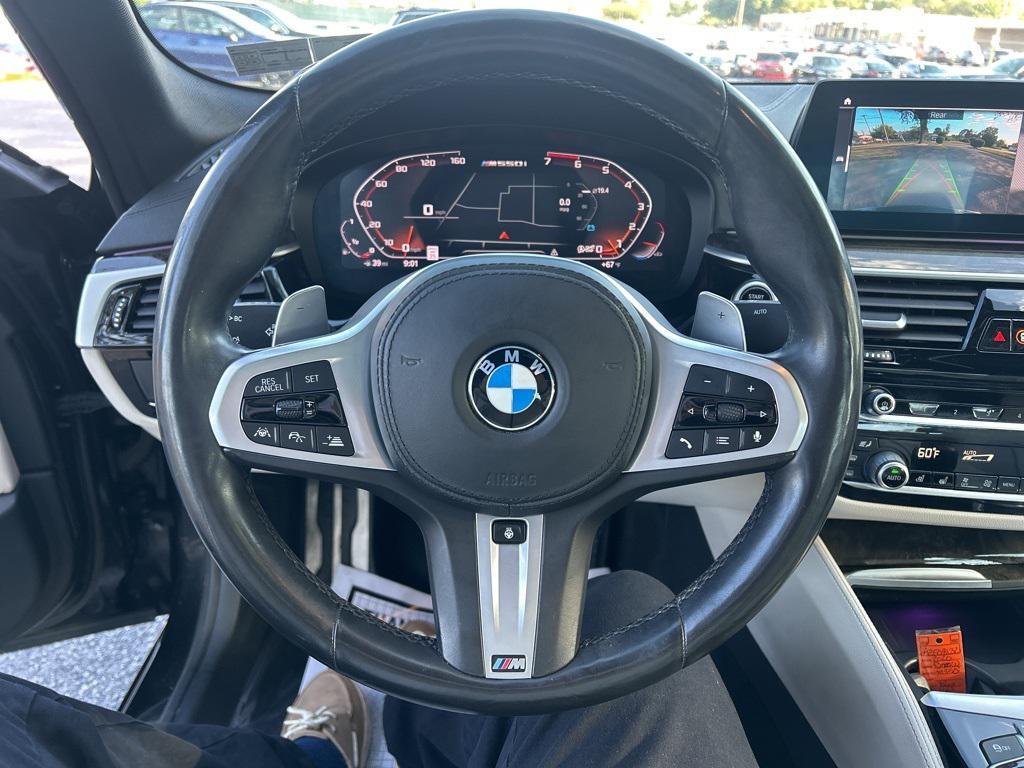 used 2020 BMW M550 car, priced at $34,400