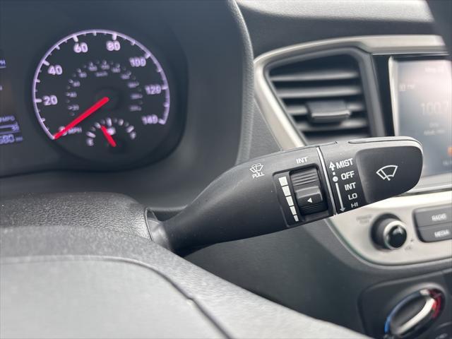 used 2021 Hyundai Accent car, priced at $14,000