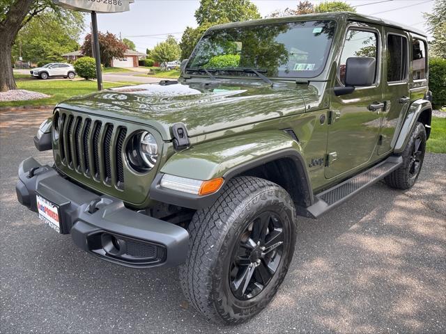 used 2021 Jeep Wrangler Unlimited car, priced at $32,600