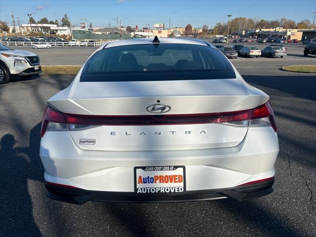 used 2022 Hyundai Elantra car, priced at $17,500