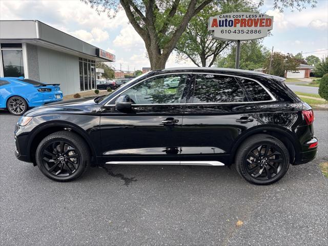 used 2021 Audi Q5 car, priced at $23,800