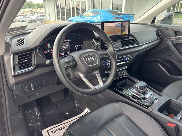 used 2021 Audi Q5 car, priced at $23,800
