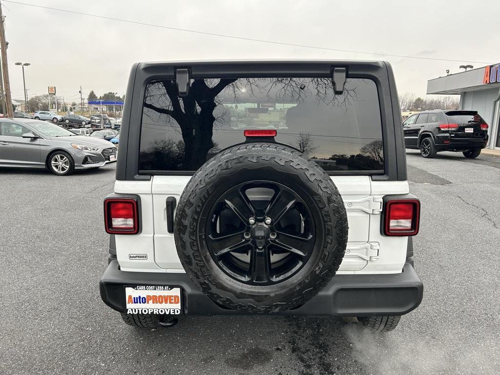 used 2021 Jeep Wrangler Unlimited car, priced at $25,000