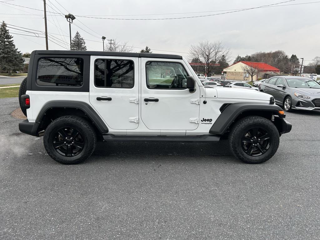 used 2021 Jeep Wrangler Unlimited car, priced at $25,000
