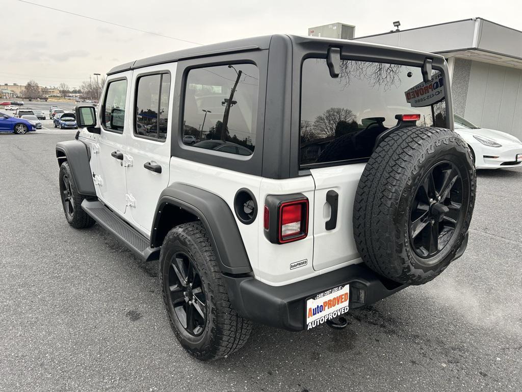 used 2021 Jeep Wrangler Unlimited car, priced at $25,000