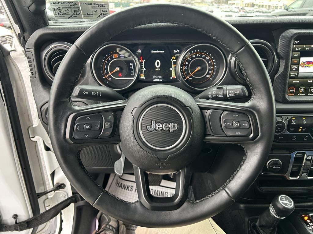 used 2021 Jeep Wrangler Unlimited car, priced at $25,000