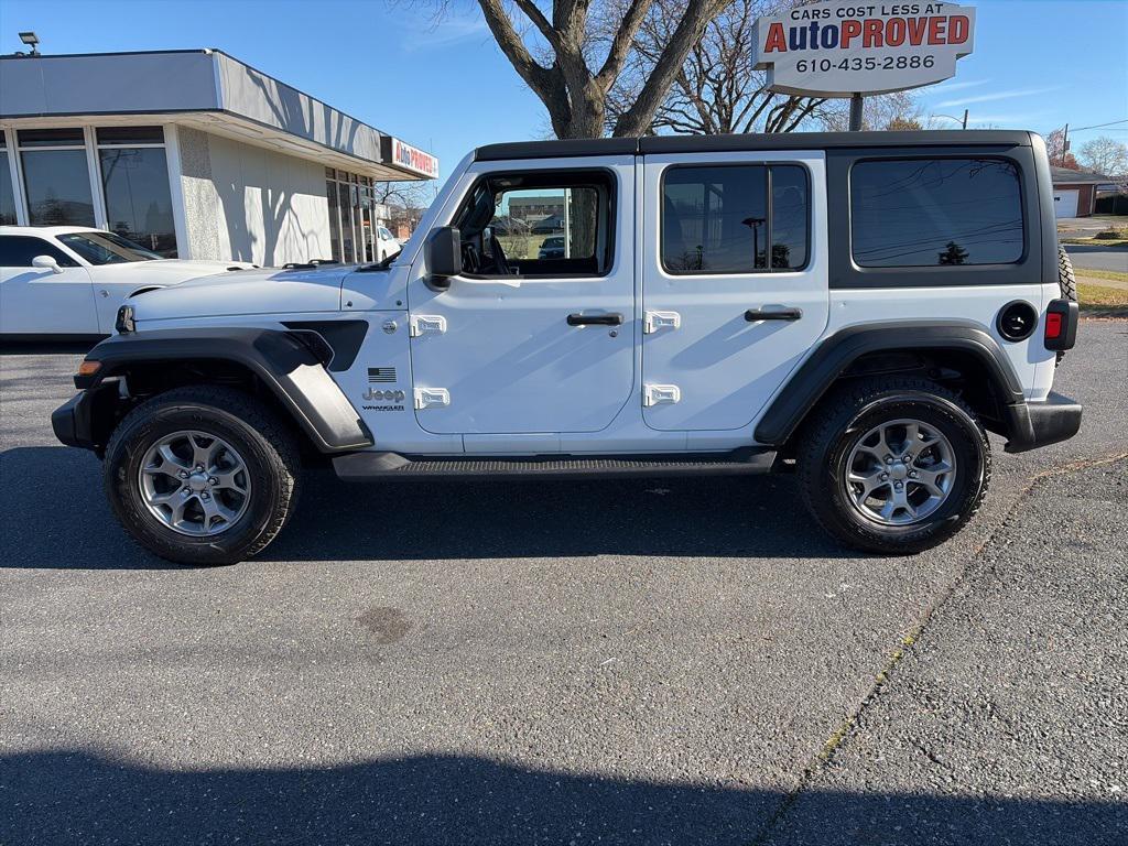 used 2020 Jeep Wrangler Unlimited car, priced at $24,000