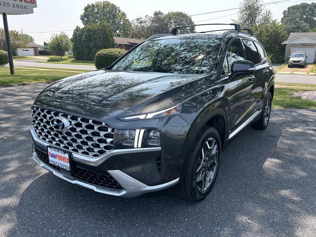 used 2021 Hyundai Santa Fe car, priced at $23,800