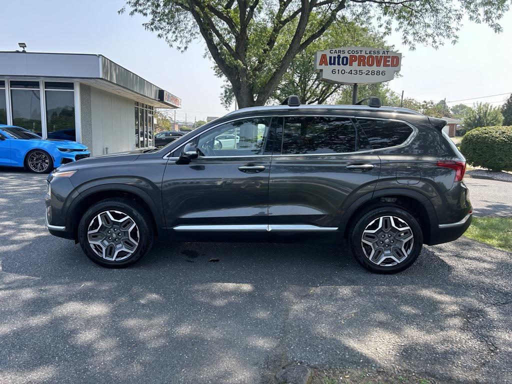 used 2021 Hyundai Santa Fe car, priced at $23,800