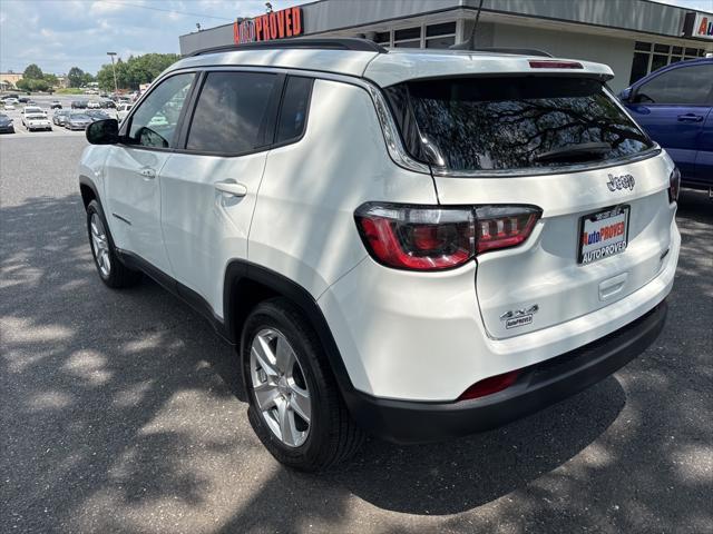 used 2022 Jeep Compass car, priced at $21,000