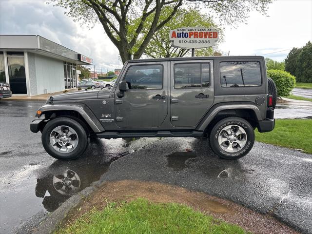 used 2017 Jeep Wrangler Unlimited car, priced at $22,600