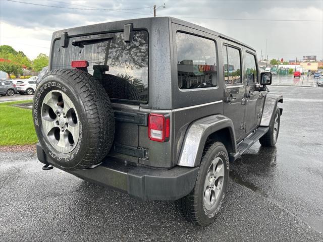 used 2017 Jeep Wrangler Unlimited car, priced at $22,600
