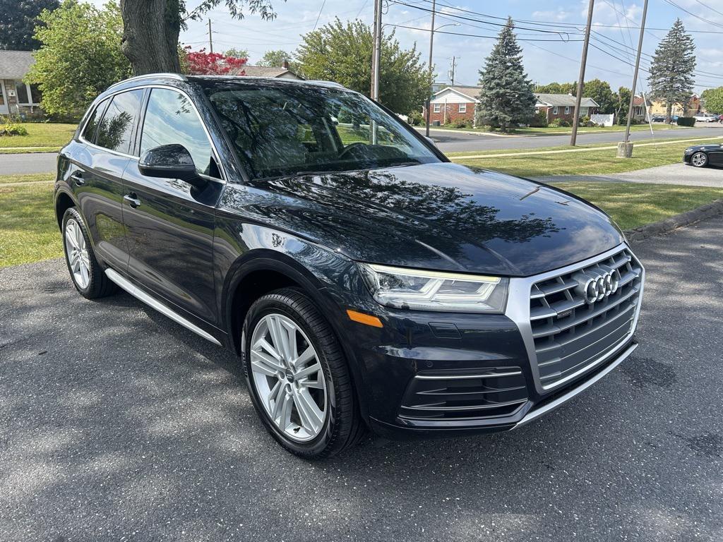 used 2018 Audi Q5 car, priced at $17,500