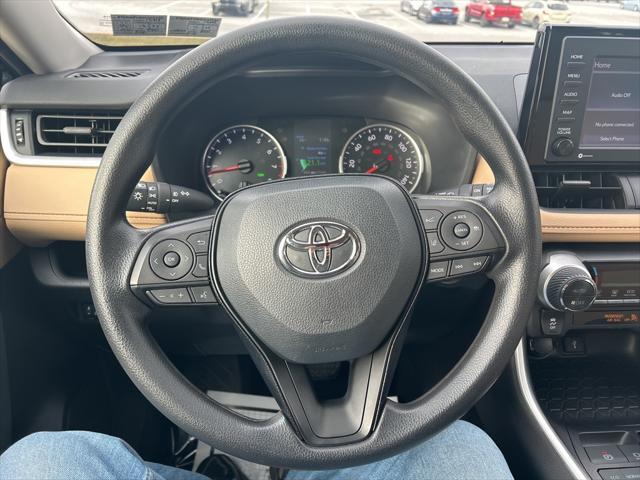 used 2021 Toyota RAV4 car, priced at $27,500