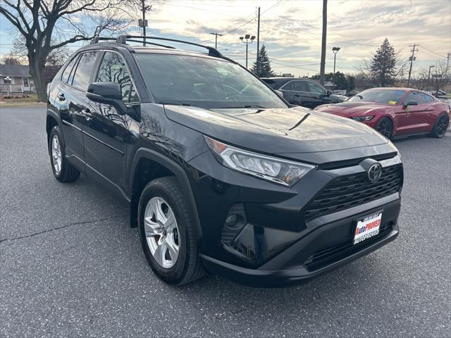 used 2021 Toyota RAV4 car, priced at $27,500