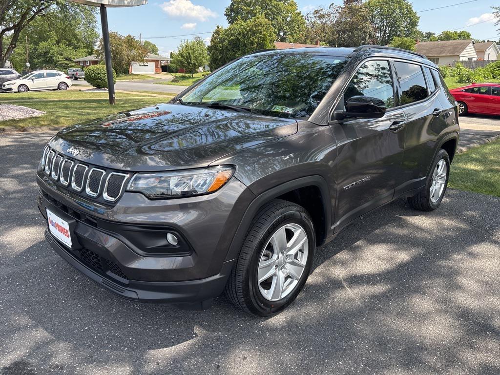 used 2022 Jeep Compass car, priced at $20,000