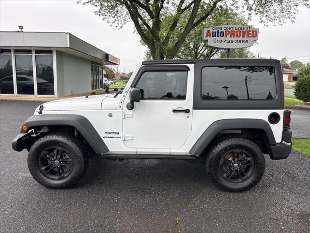 used 2016 Jeep Wrangler car, priced at $16,500