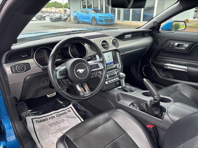 used 2021 Ford Mustang car, priced at $33,200
