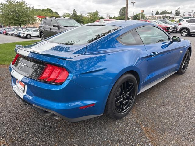 used 2021 Ford Mustang car, priced at $33,200